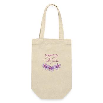 Équipe de la mariée floral - Sac à bouteille - nature - Devant