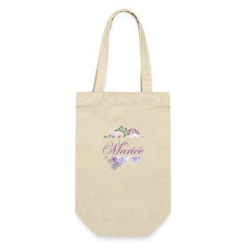 La mariée floral - Sac à bouteille - nature - Devant