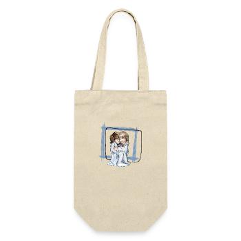 cuddle - Gift Bag for Bottles - nature - Front