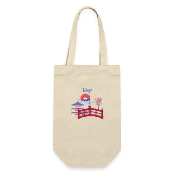 Tokyo cute - Gift Bag for Bottles - nature - Front