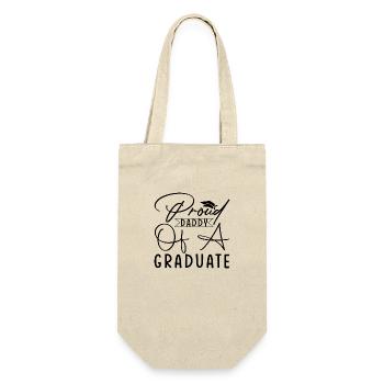 Fier papa d’un diplômé - Sac à bouteille - nature - Devant