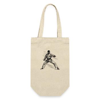 Karaté Arts Martiaux Karaté Costume Tatouage Dojo Style - Sac à bouteille - nature - Devant
