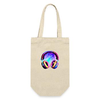 Casque Chanteur Écouter de la musique Chanter Musiciens Gamer - Sac à bouteille - nature - Devant