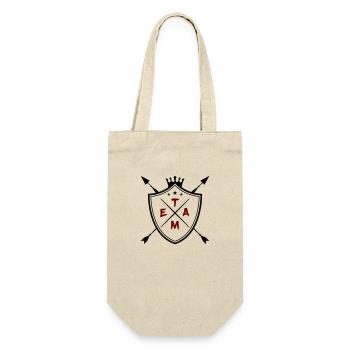 Team Coat of Arms - Gift Bag for Bottles - nature - Front
