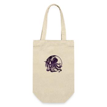 Witchy Octopus Illustration - Gift Bag for Bottles - nature - Front