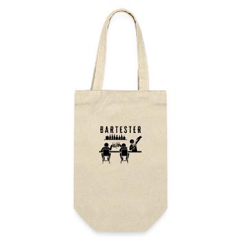 Bartester - Geschenkbeutel für Flaschen - Natur - Vorne
