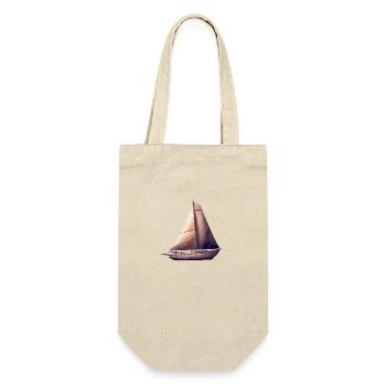 Sailing Ship Sailing Sailboat Sailing Sailing Sailor - Gift Bag for Bottles - nature - Front