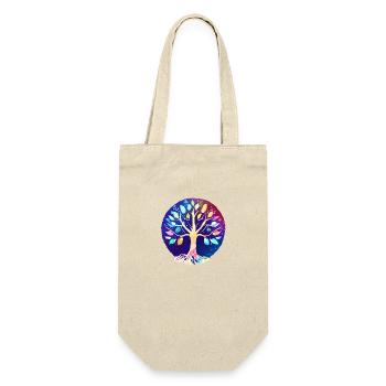 Tree of Life Yoga Meditation Tree of Life - Gift Bag for Bottles - nature - Front