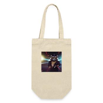 Gangster Raton laveur - Sac à bouteille - nature - Devant