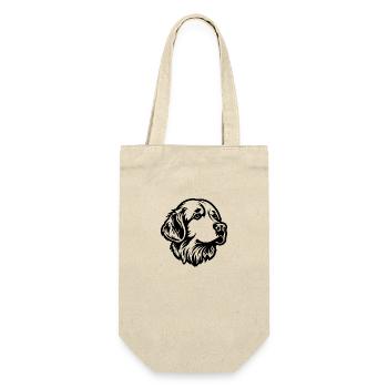 Golden retriever - Sac à bouteille - nature - Devant