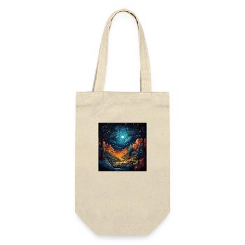 Forêt la nuit - Sac à bouteille - nature - Devant
