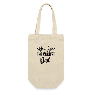 Tu es le papa le plus cool - Sac à bouteille - nature - Devant