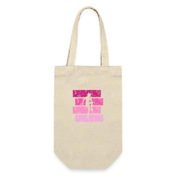 Fitness cadeau Vintage - Sac à bouteille - nature - Devant