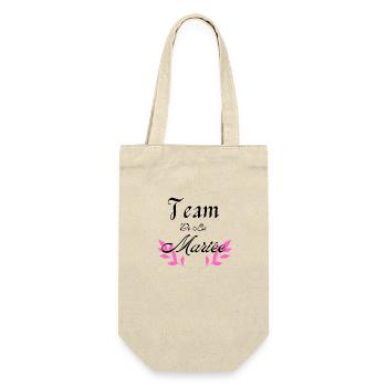 team de la Mariée - Sac à bouteille - nature - Devant
