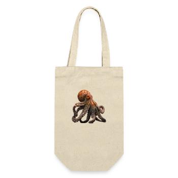 The octopus is a fascinating sea creature - Gift Bag for Bottles - nature - Front