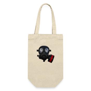 S10 gas mask - Gift Bag for Bottles - nature - Front