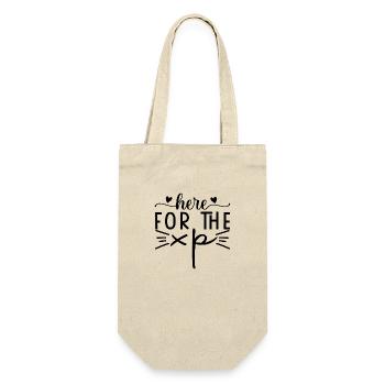 Here for the xp - Gift Bag for Bottles - nature - Front