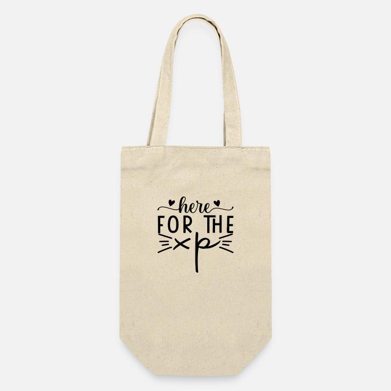 Here for the xp - Gift Bag for Bottles - nature