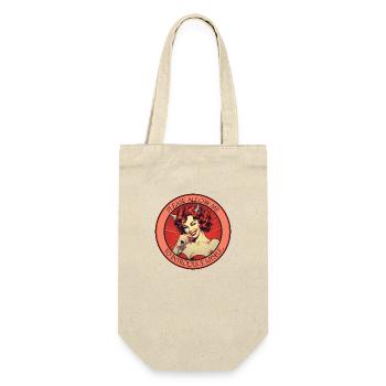 Please Allow me 4 - Gift Bag for Bottles - nature - Front