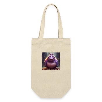 cute hippo - Gift Bag for Bottles - nature - Front