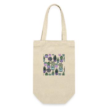 Cacti - Gift Bag for Bottles - nature - Front