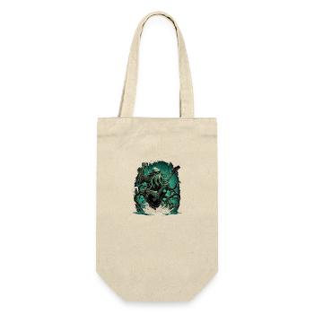 Cthulhu-Felsen - Geschenkbeutel für Flaschen - Natur - Vorne