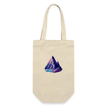Mountains Hiking Mountain hikers Mountain hiking Hiking - Gift Bag for Bottles - nature - Front