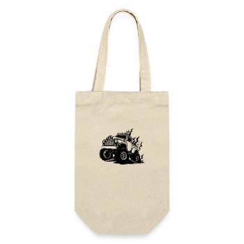 Monster Truck Monster Truck Lover Fan - Gift Bag for Bottles - nature - Front