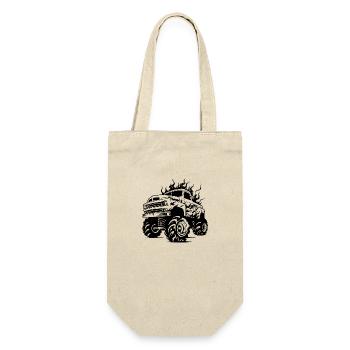 Monster Truck Monster Truck Lover Fan - Gift Bag for Bottles - nature - Front
