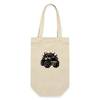 Monster Truck Monster Truck Lover Fan - Gift Bag for Bottles - nature - Front