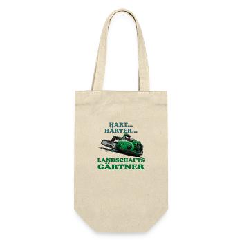 Landschaftsgärtner - Geschenkbeutel für Flaschen - Natur - Vorne