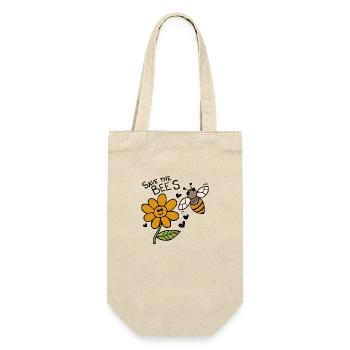 Save The Bees - Gift Bag for Bottles - nature - Front