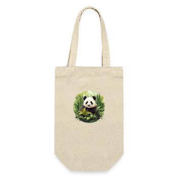 Panda’s Paradise - Gift Bag for Bottles - nature - Front