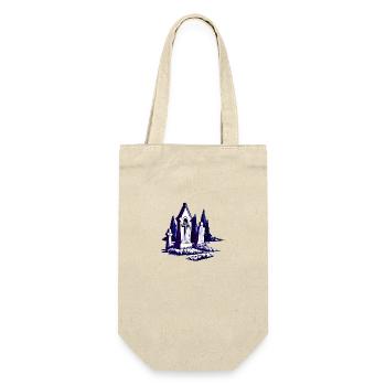 Cemetery Graves Gravestones - Gift Bag for Bottles - nature - Front