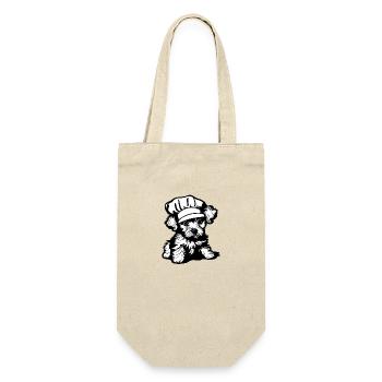 Caniche Dog Propriétaire Restaurateur Caniche Puppy Dog Love - Sac à bouteille - nature - Devant