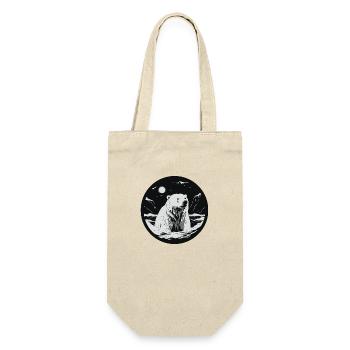 Polar bear - Gift Bag for Bottles - nature - Front