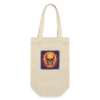 skateboard amour geek cadeau idée exosquelettique - Sac à bouteille - nature - Devant