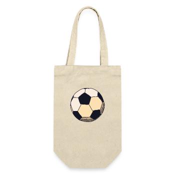 Ballsport - Geschenkbeutel für Flaschen - Natur - Vorne