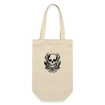 Skeleton Costume Bones Halloween Horror - Gift Bag for Bottles - nature - Front