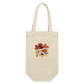 Folk art composition #26 - Gift Bag for Bottles - nature - Front