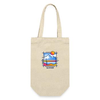 Summer in the mountains - Gift Bag for Bottles - nature - Front