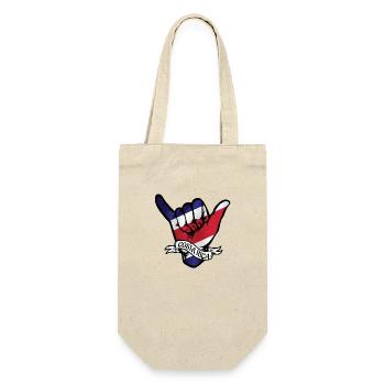 Costa Rica Shaka - Gift Bag for Bottles - nature - Front