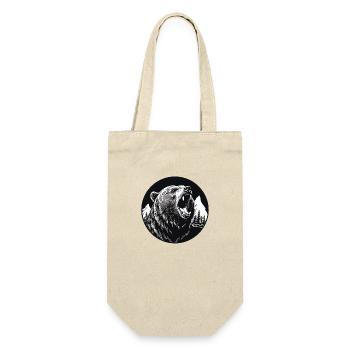 Grizzly Bear - Gift Bag for Bottles - nature - Front