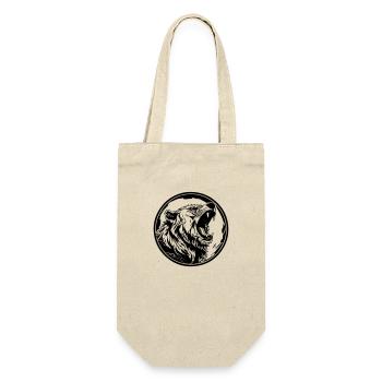 Grizzly Bear - Gift Bag for Bottles - nature - Front
