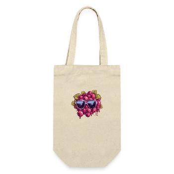 Bunch of Maria grapes - Gift Bag for Bottles - nature - Front