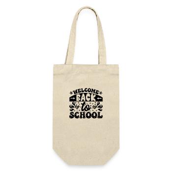 Welcome back to school, start of school Start of school Fun - Gift Bag for Bottles - nature - Front