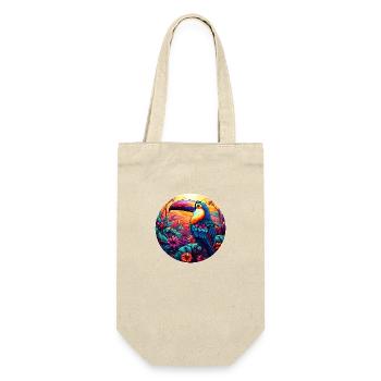 Toucan - Sac à bouteille - nature - Devant