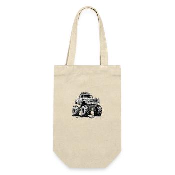 Monster truck SwiftHauler - Gift Bag for Bottles - nature - Front