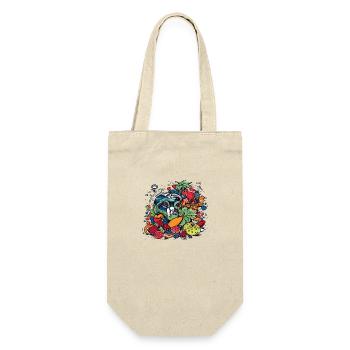 Monstro fruits - Gift Bag for Bottles - nature - Front