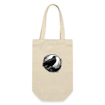 Raven - Gift Bag for Bottles - nature - Front